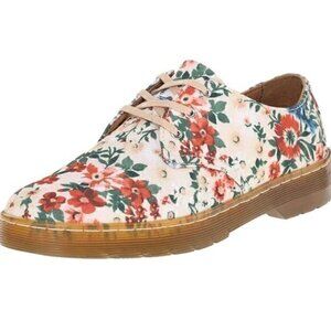 Dr. Martens Secret Garden Gizelle Casual Canvas Oxfords Women's Size 6 LIKE NEW